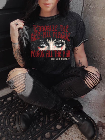 Terrorize the Red-Pill Plague