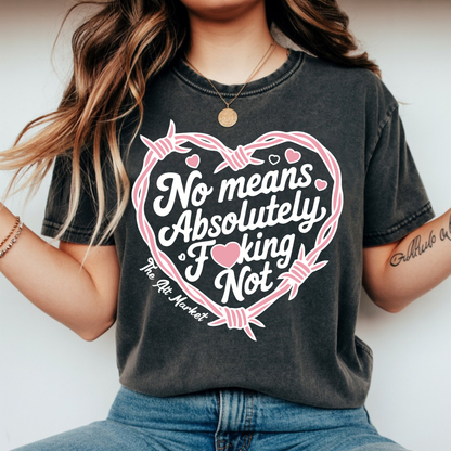 No Means Absolutely Fucking Not