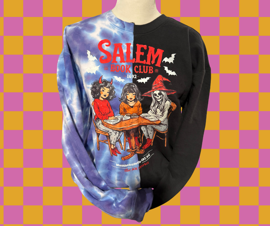 Salem Book Club Split Sweatshirt