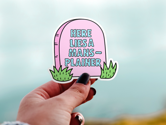 Here Lies A Mansplainer